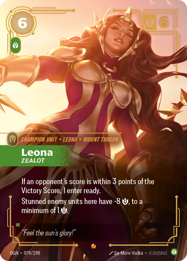 Leona - Zealot