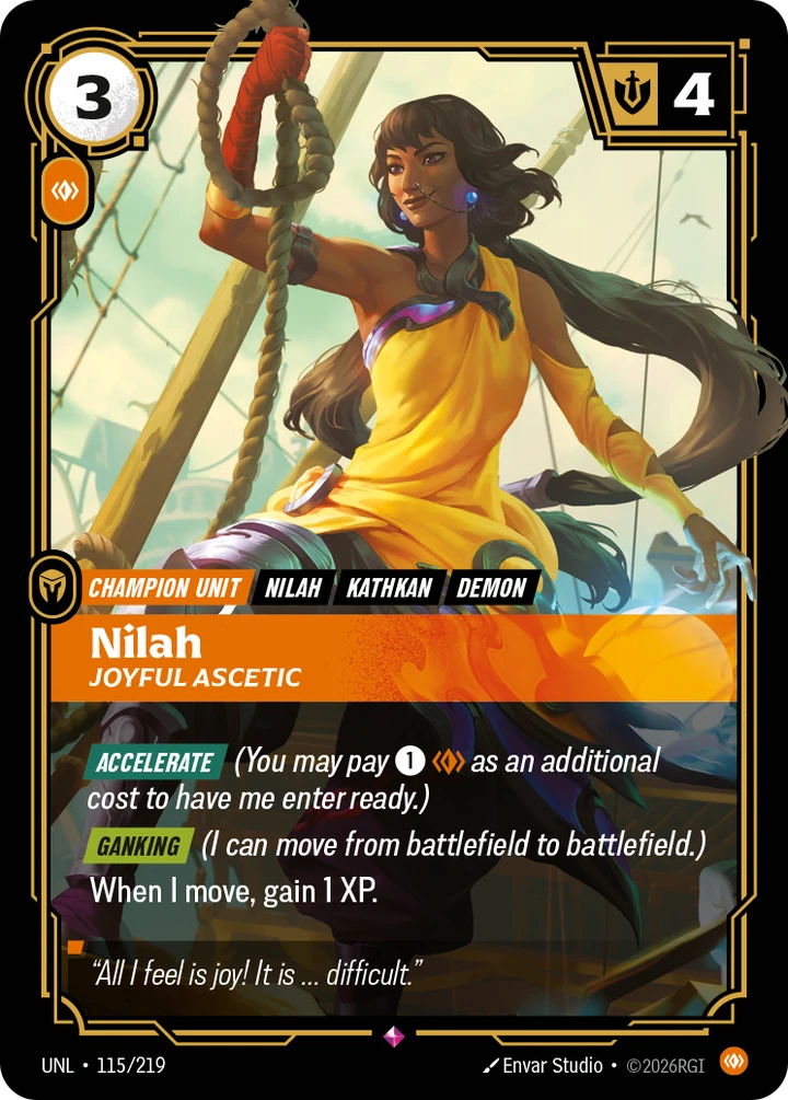 Nilah - Joyful Ascetic