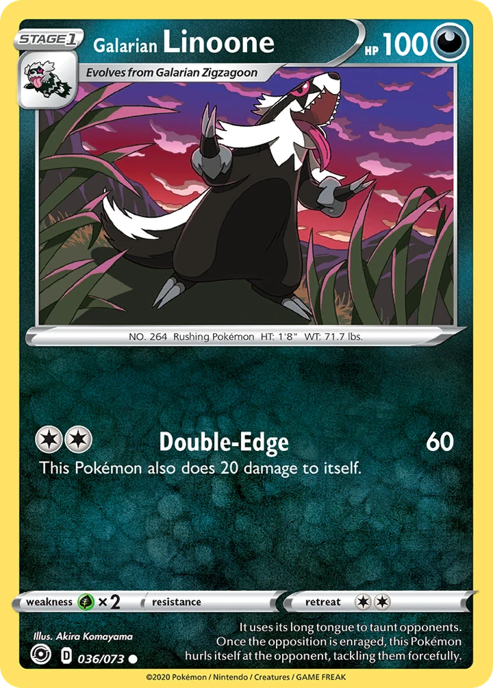 Galarian Linoone