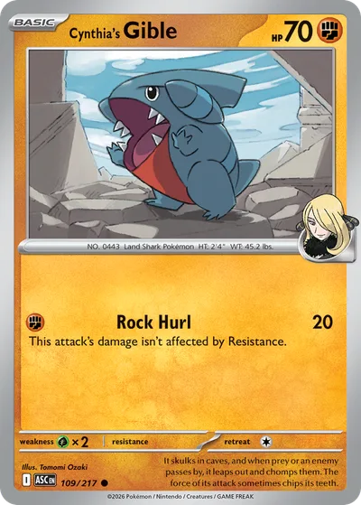 Cynthia's Gible