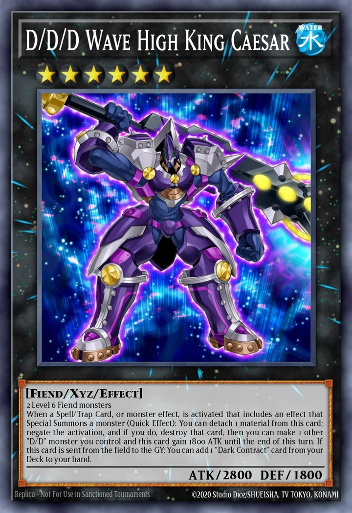 D D D Wave High King Caesar