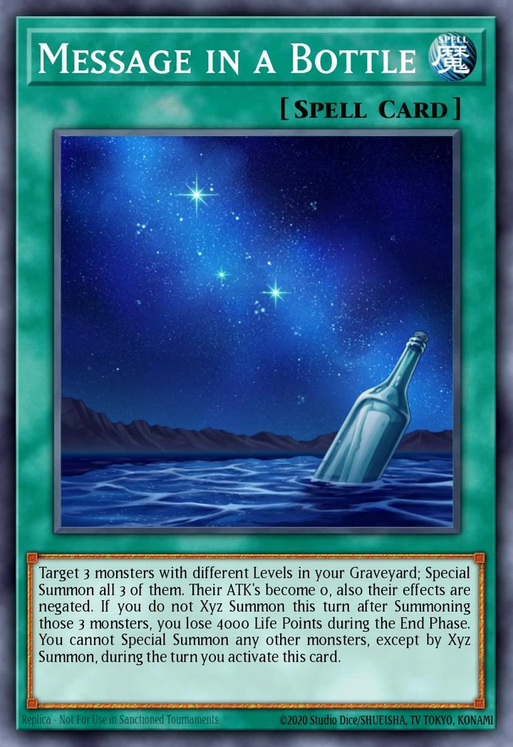 Message in a Bottle