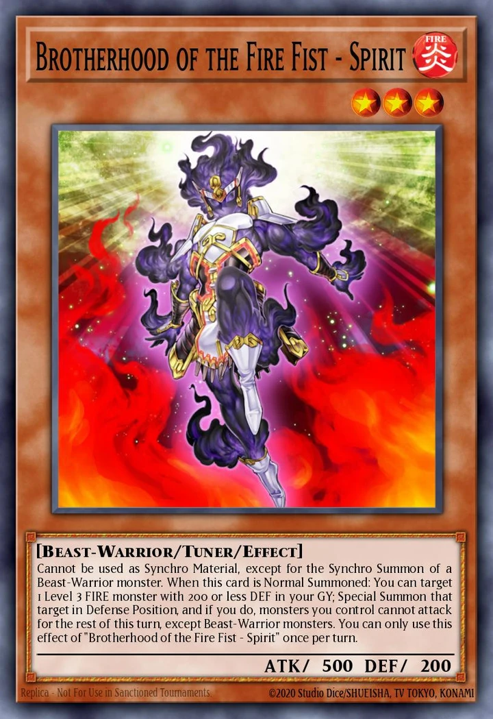 Brotherhood of the Fire Fist Spirit