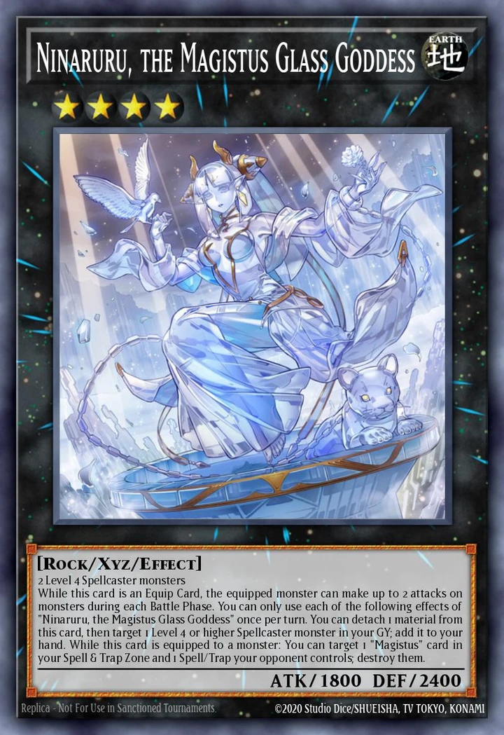 Ninaruru the Magistus Glass Goddess