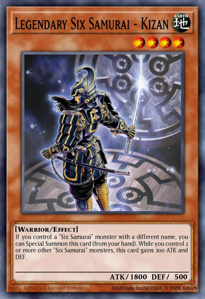 Legendary Six Samurai Kizan