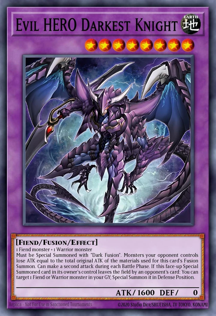 Evil HERO Darkest Knight