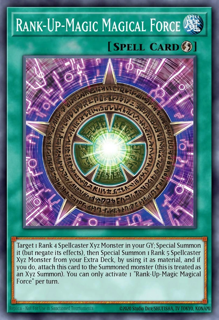 Rank Up Magic Magical Force
