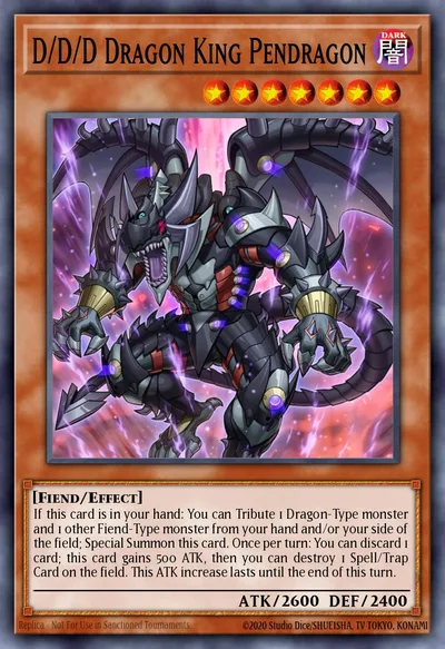 D D D Dragon King Pendragon