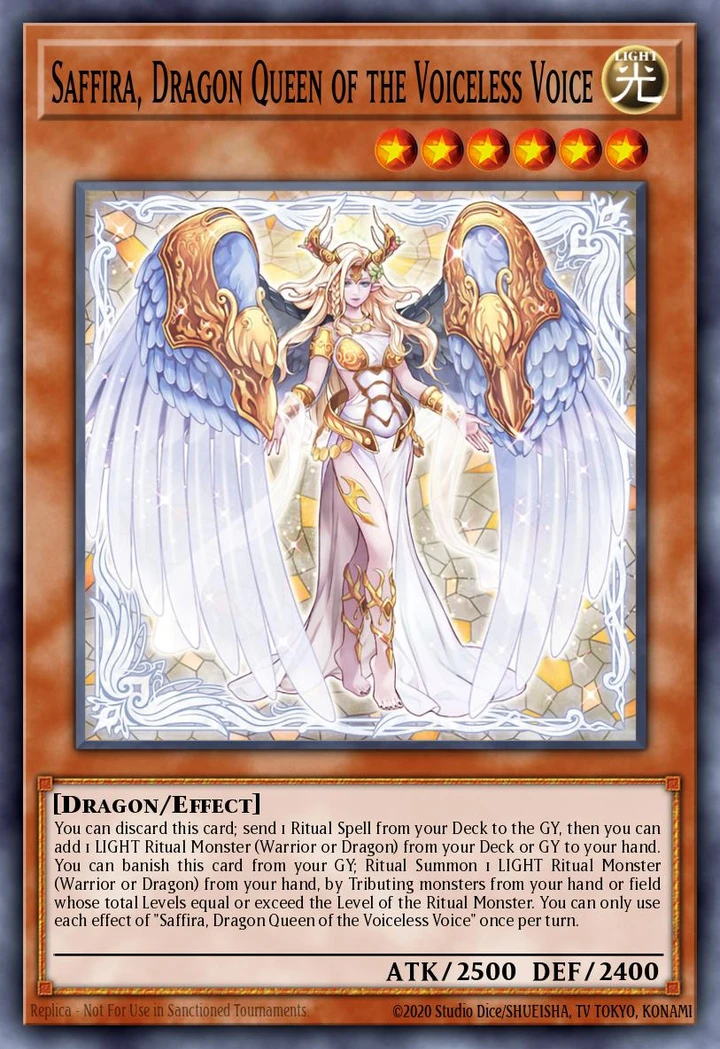 Saffira Dragon Queen of the Voiceless Voice