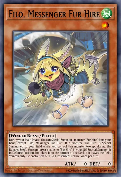 Fur hire foil