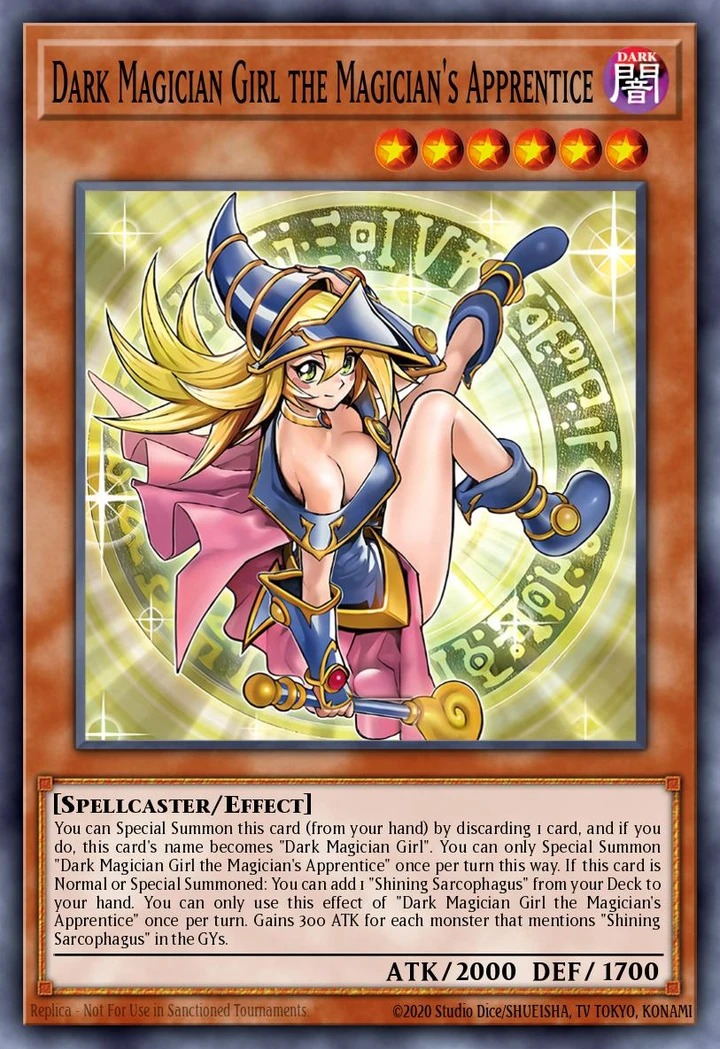 Dark Magician Girl the Magicians Apprentice