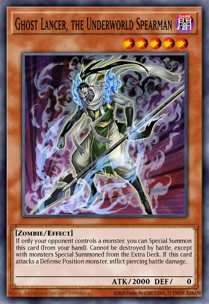 Ghost Lancer the Underworld Spearman