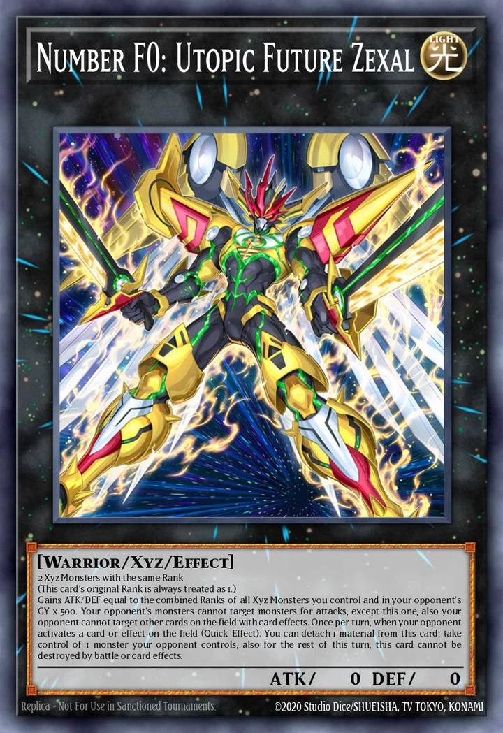 Number F0 Utopic Future Zexal