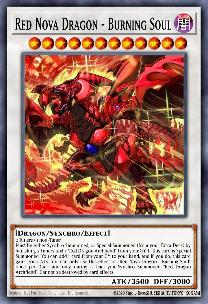 Red Nova Dragon - Burning Soul