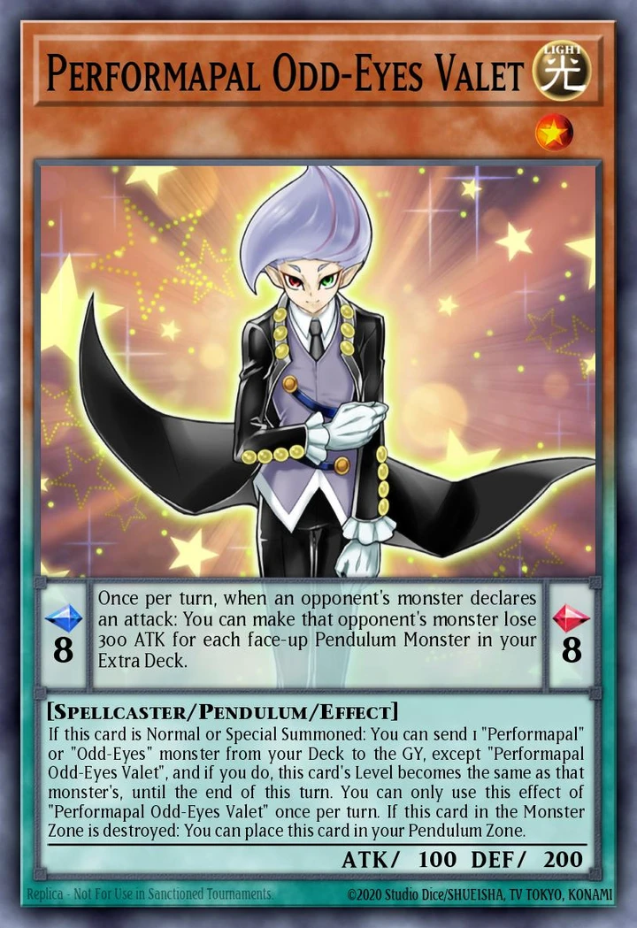 Performapal Odd Eyes Valet