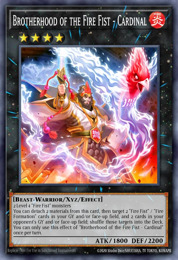 Brotherhood of the Fire Fist Cardinal