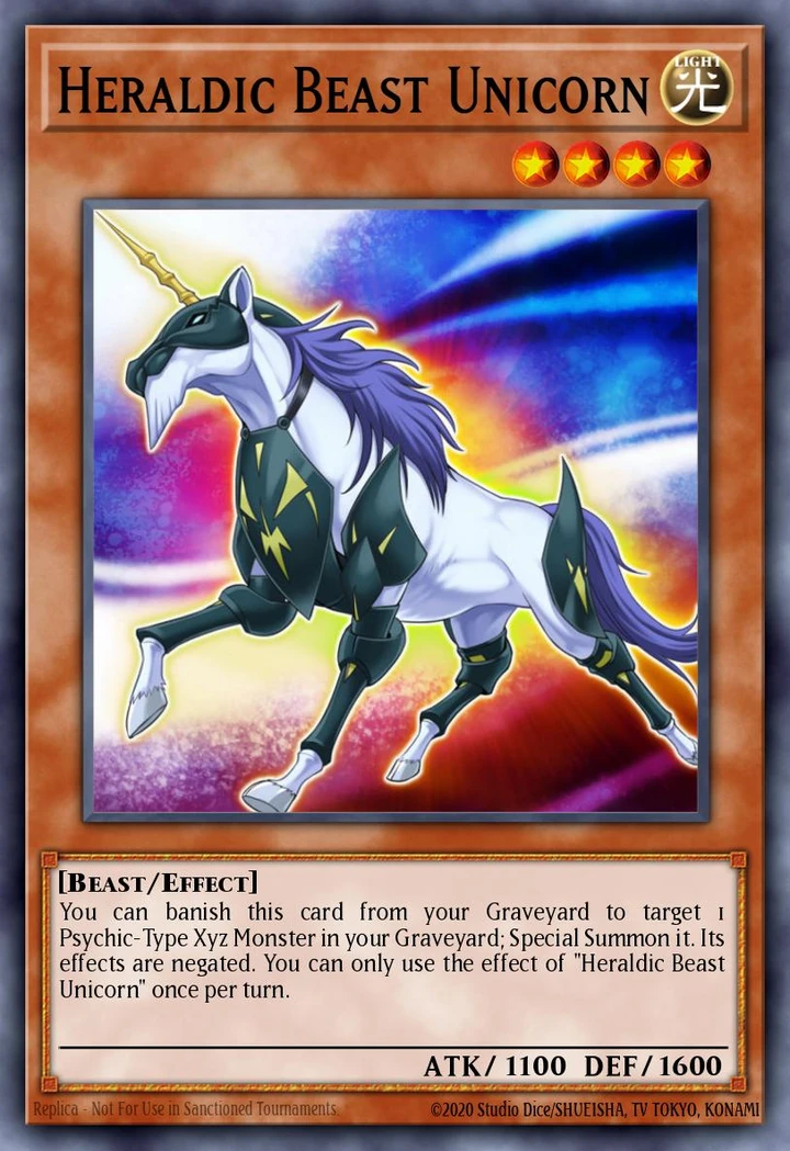 Heraldic Beast Unicorn