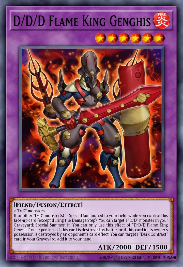 D D D Flame King Genghis