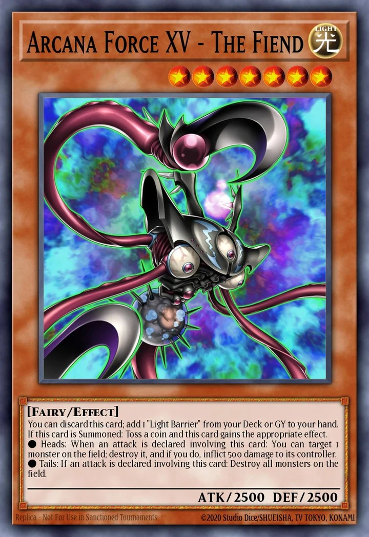 Arcana Force XV The Fiend