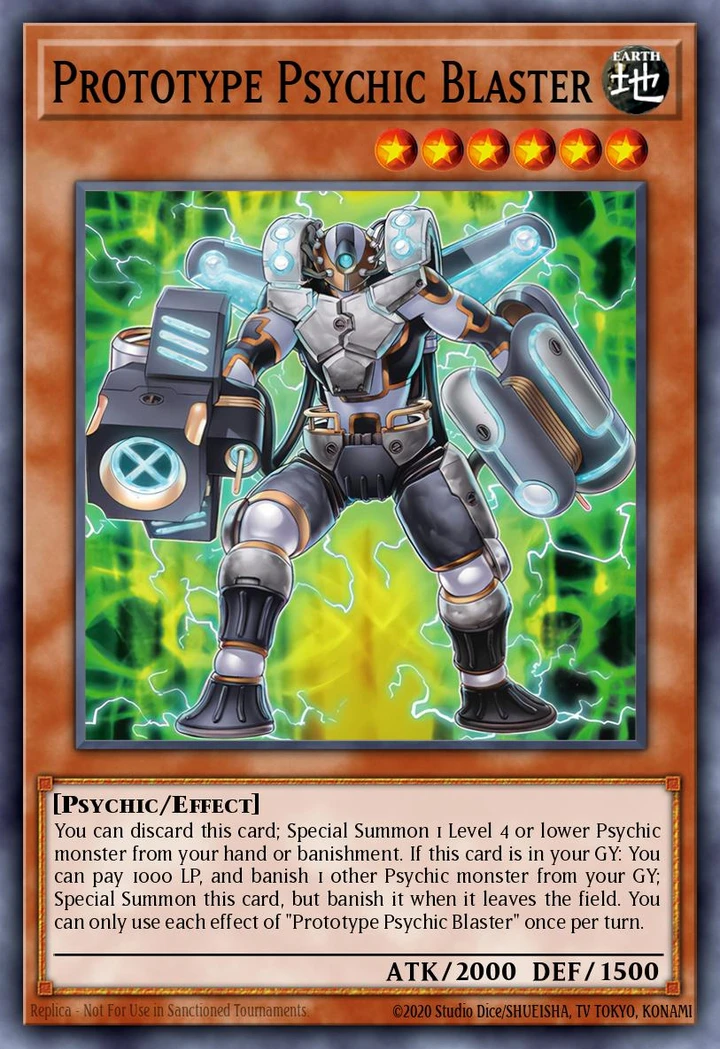 Prototype Psychic Blaster
