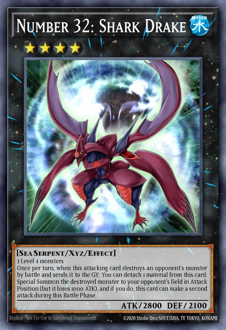 Number 32 Shark Drake