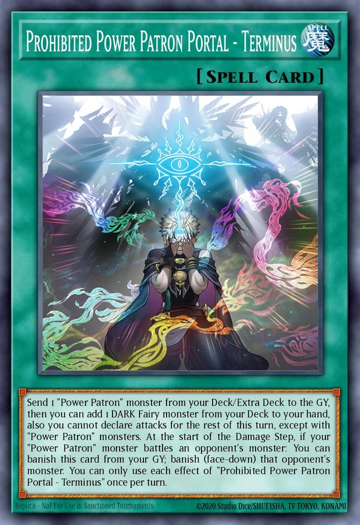 Prohibited Power Patron Portal Terminus