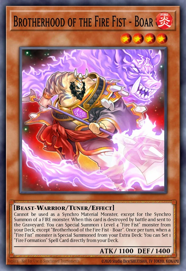 Brotherhood of the Fire Fist Boar