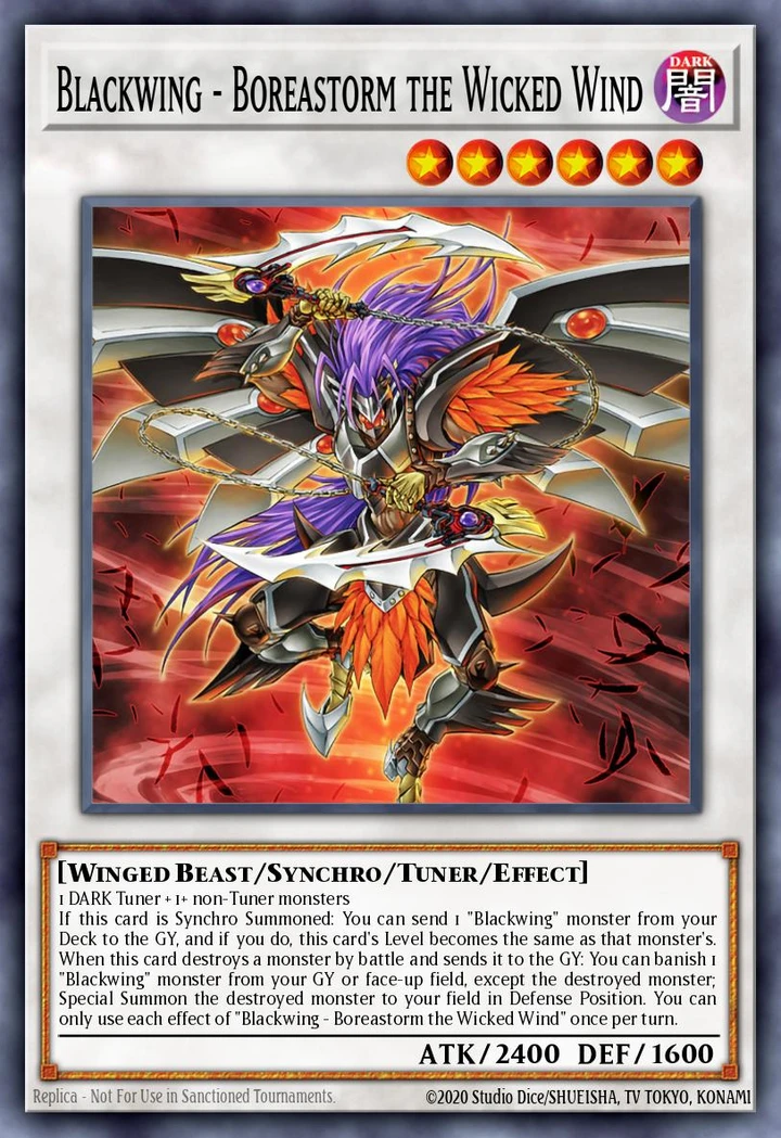 Blackwing Boreastorm the Wicked Wind