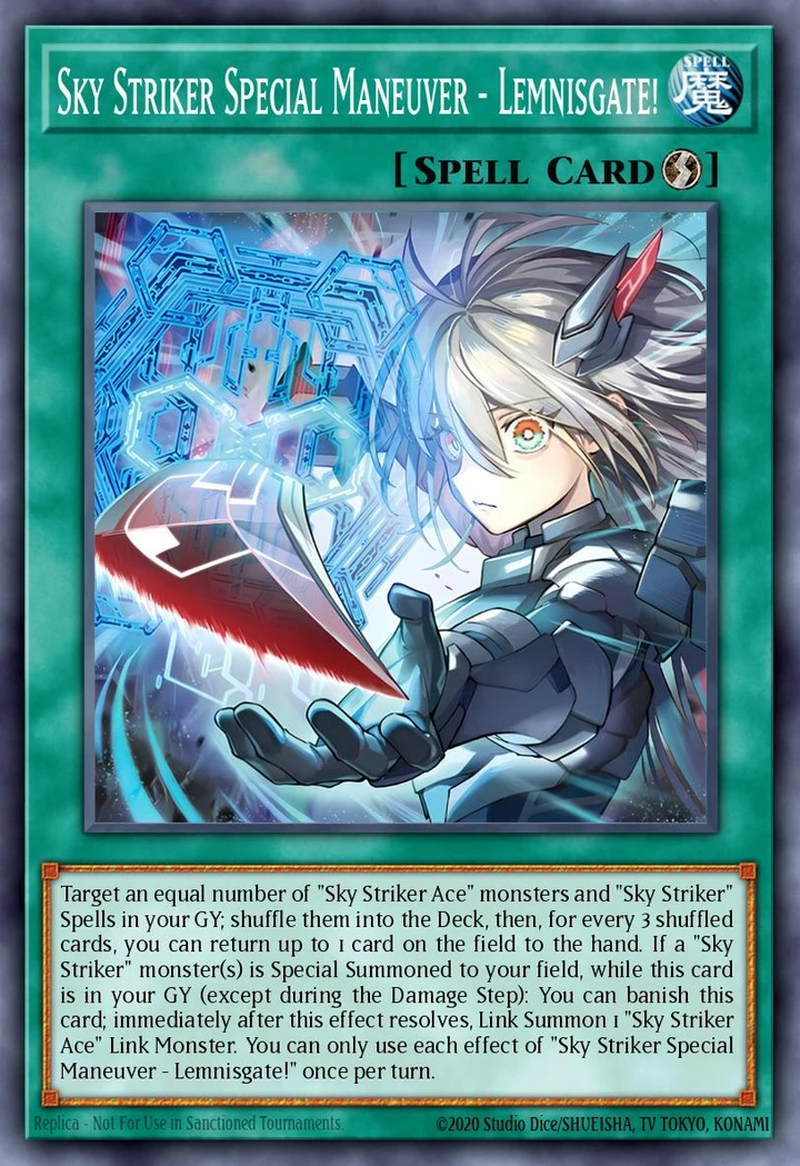 Sky Striker Special Maneuver Lemnisgate