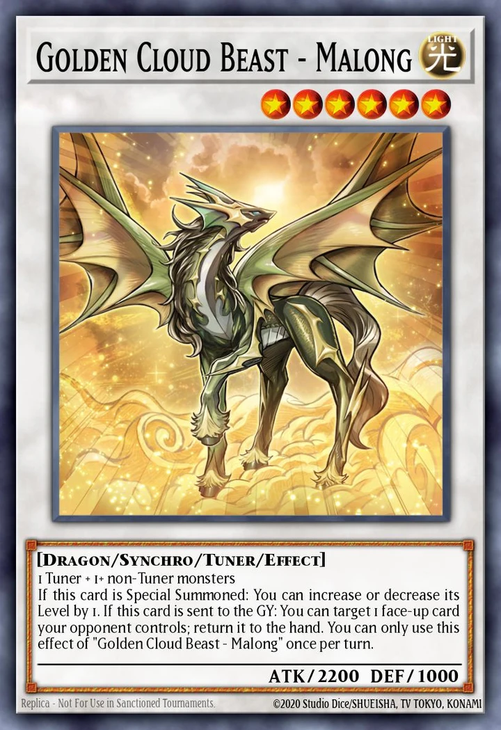 Golden Cloud Beast Malong