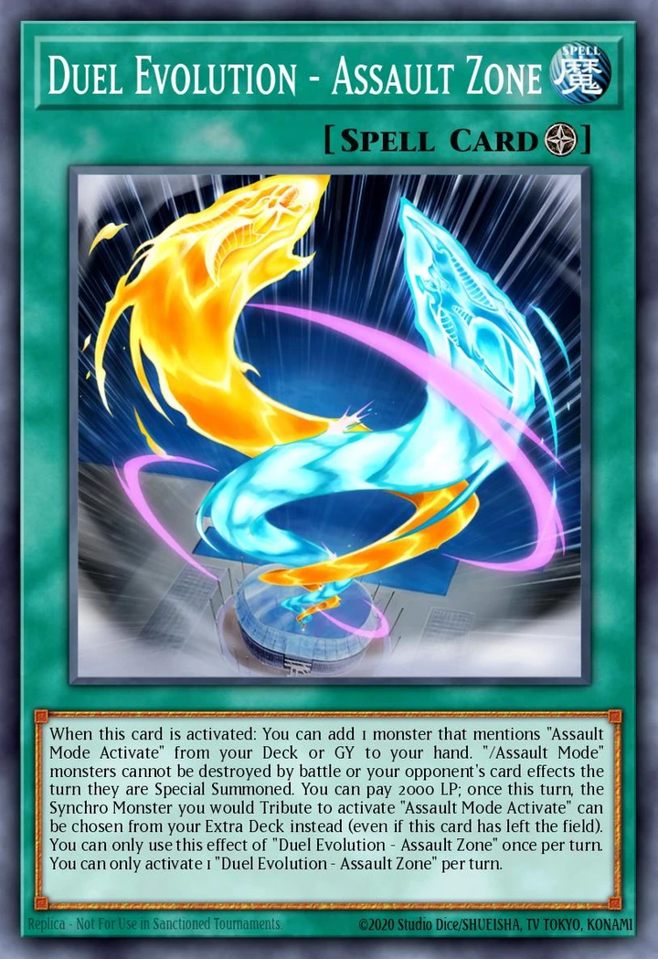 Duel Evolution Assault Zone