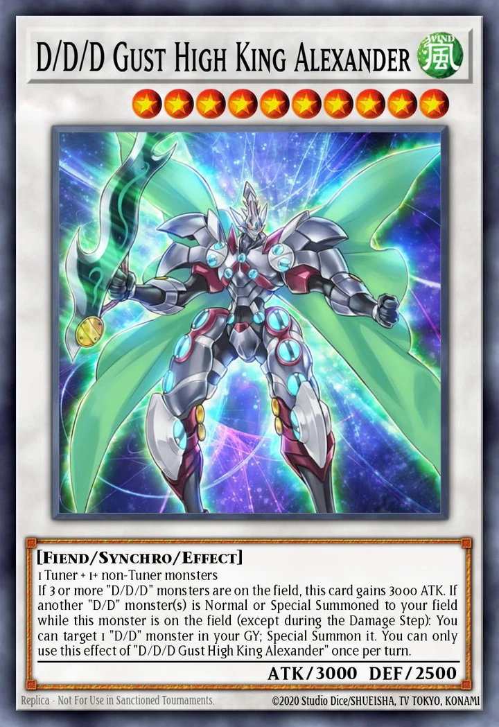D/D/D Gust High King Alexander