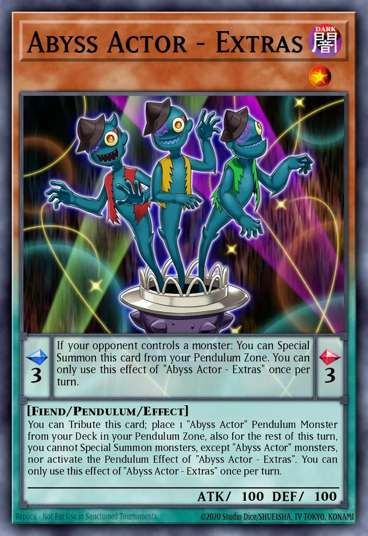 Abyss Actor Extras