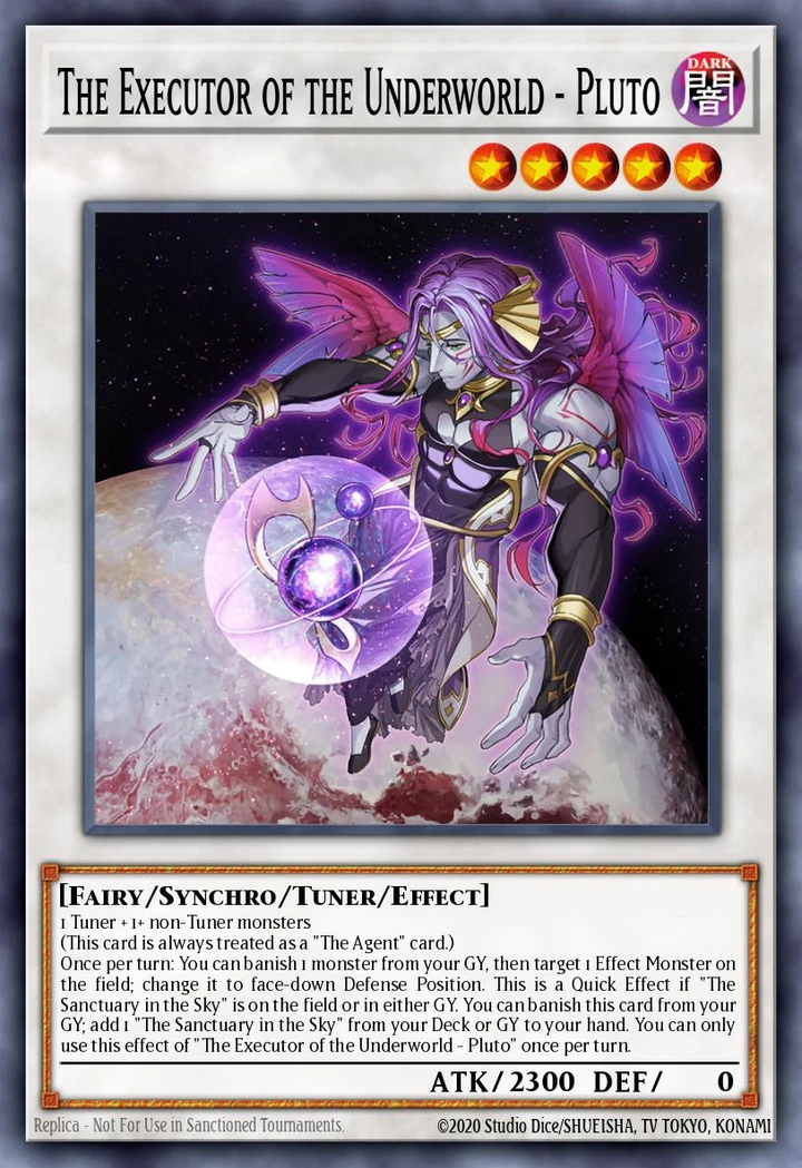The Executor of the Underworld Pluto