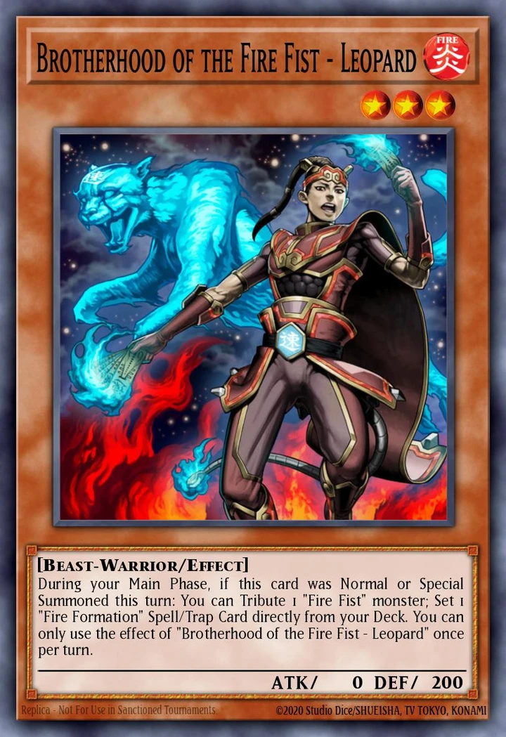 Brotherhood of the Fire Fist Leopard