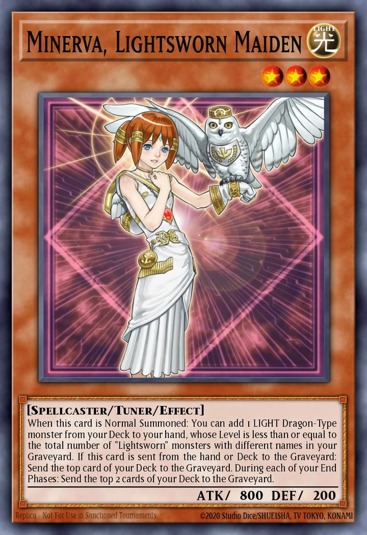 Minerva Lightsworn Maiden