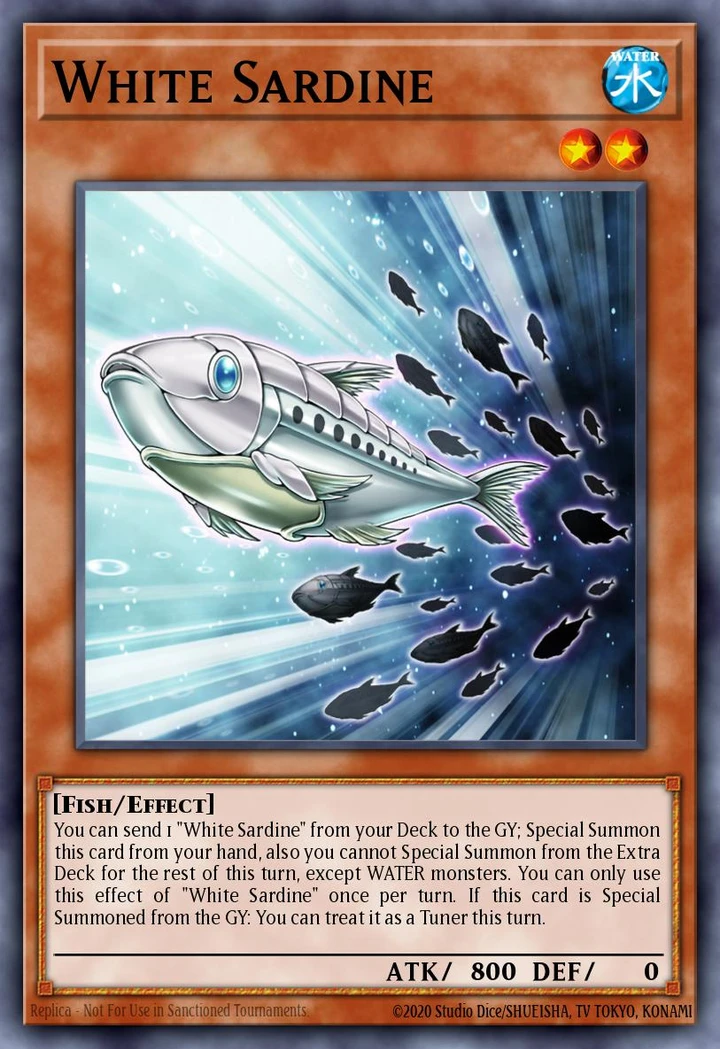 white sardine