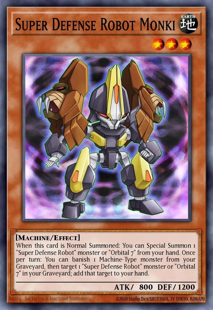 Super Defense Robot Monki