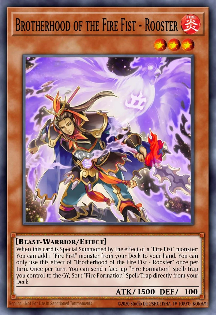Brotherhood of the Fire Fist Rooster