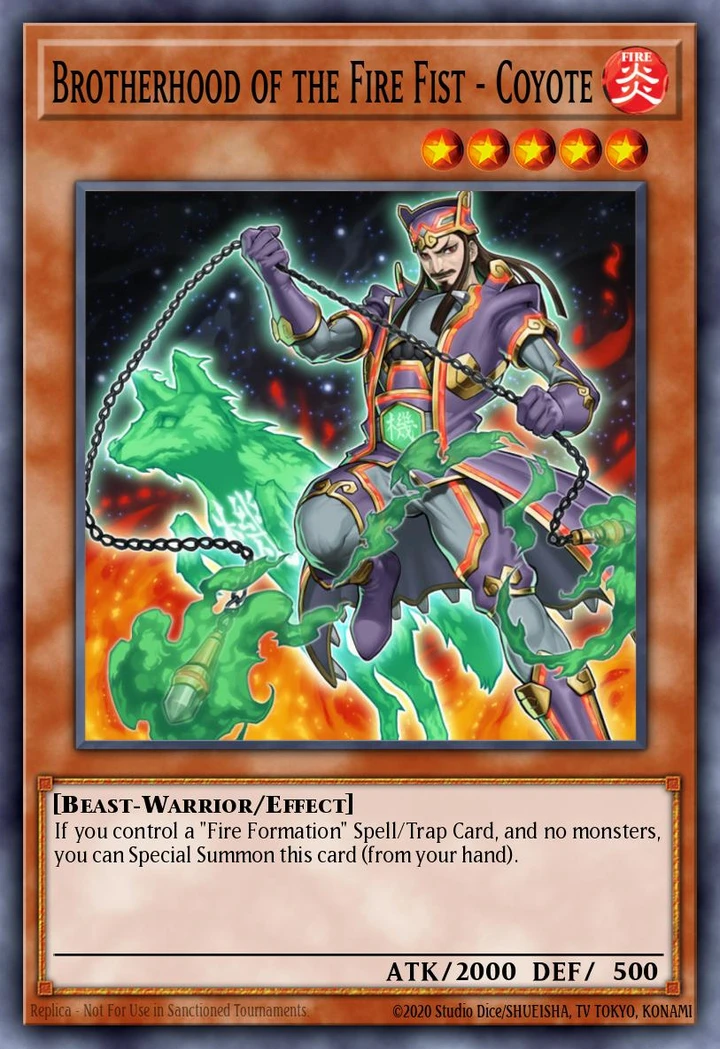 Brotherhood of the Fire Fist Coyote