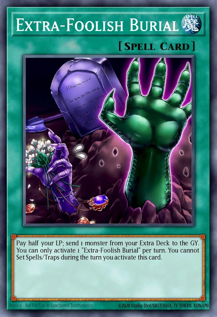 Extra Foolish Burial