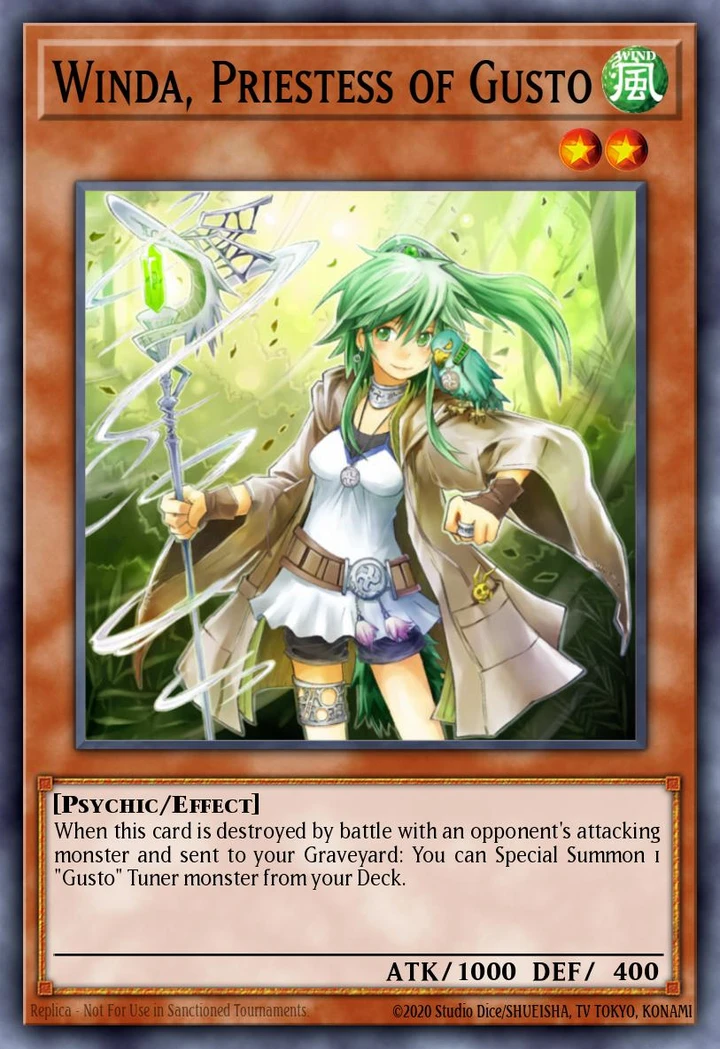 Winda Priestess of Gusto