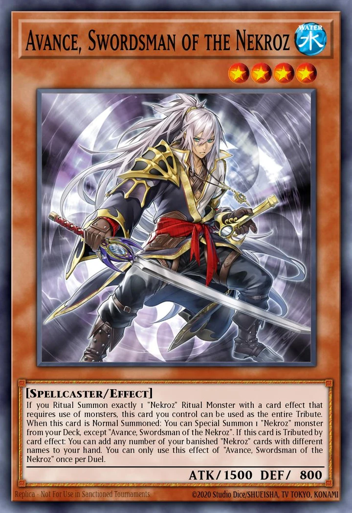 Avance Swordsman of the Nekroz