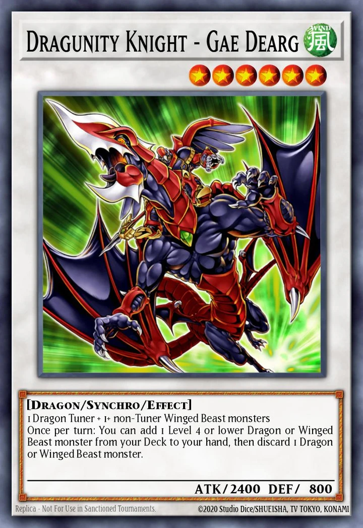 Dragunity Knight Gae Dearg