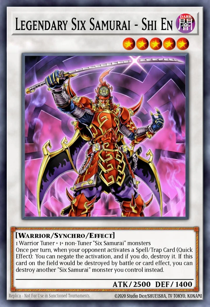 Legendary Six Samurai Shi En