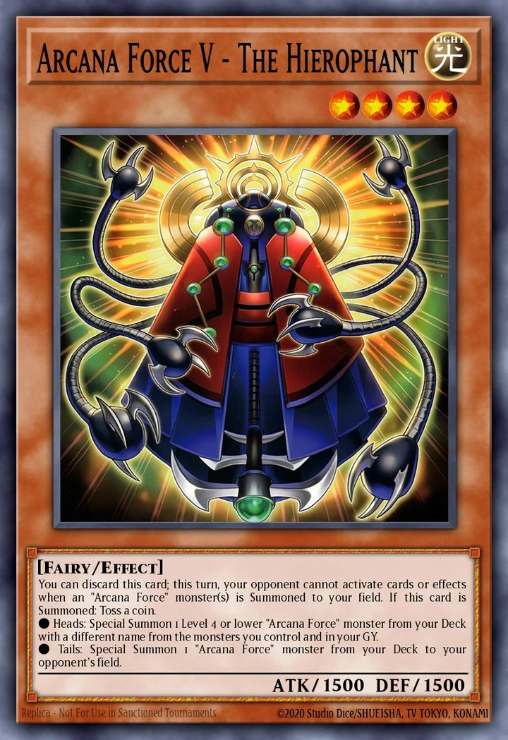 Arcana Force V The Hierophant