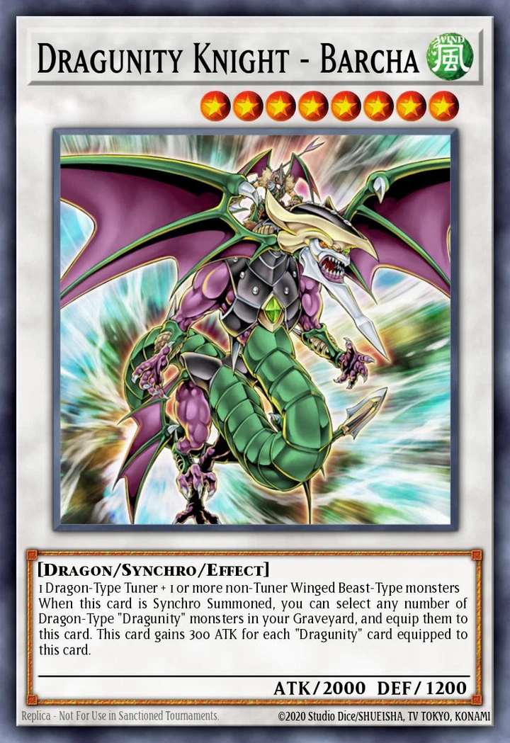 Dragunity Knight Barcha