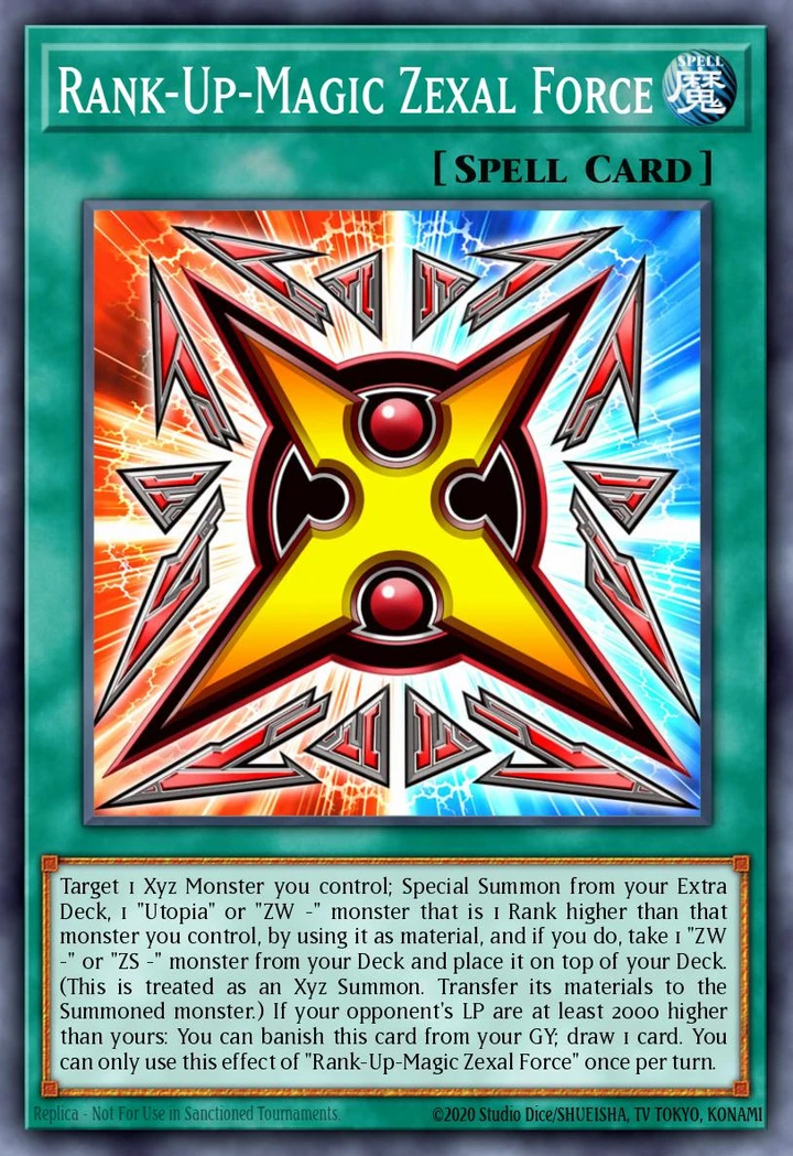 Rank Up Magic Zexal Force