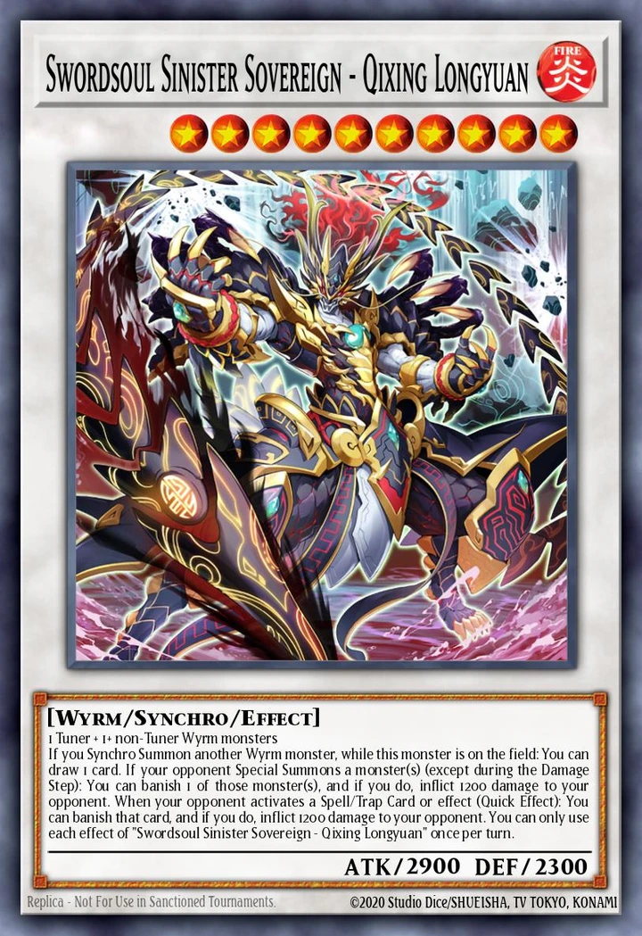 Swordsoul Sinister Sovereign Qixing Longyuan