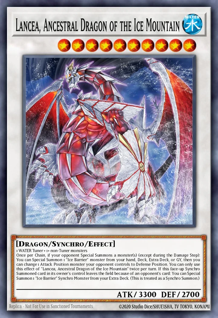 Lancea Ancestral Dragon of the Ice Mountain